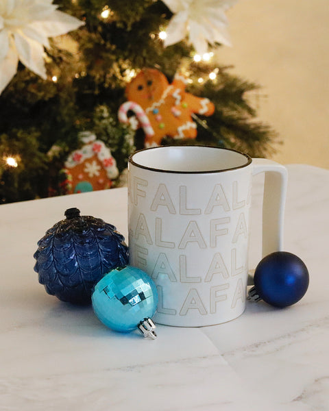 FA LA LA HOLIDAY MUG