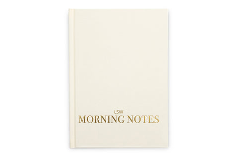 MORNING NOTES: WELLBEING JOURNAL