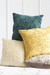 Damask Tufted Cotton Throw Pillow - Magnolia Studio & Co