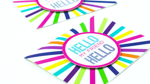 Hello Friend Greeting Card - Magnolia Studio & Co