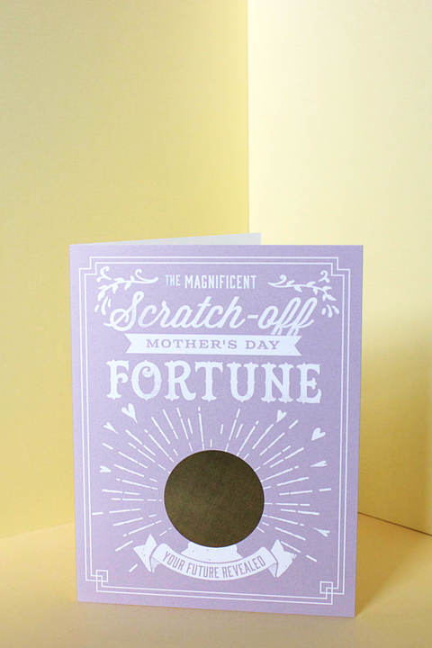 Mother's Day Fortune Scratch-off