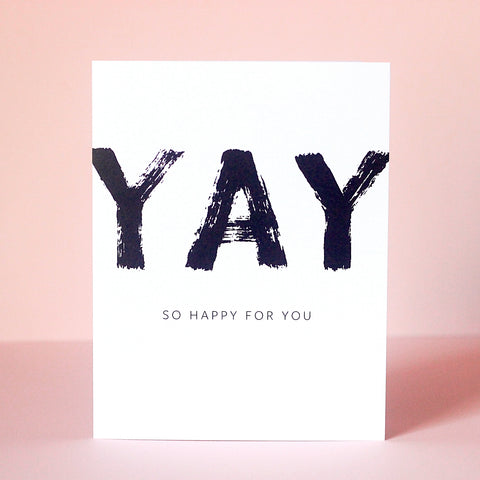 Yay So Happy for You  Card - Magnolia Studio & Co